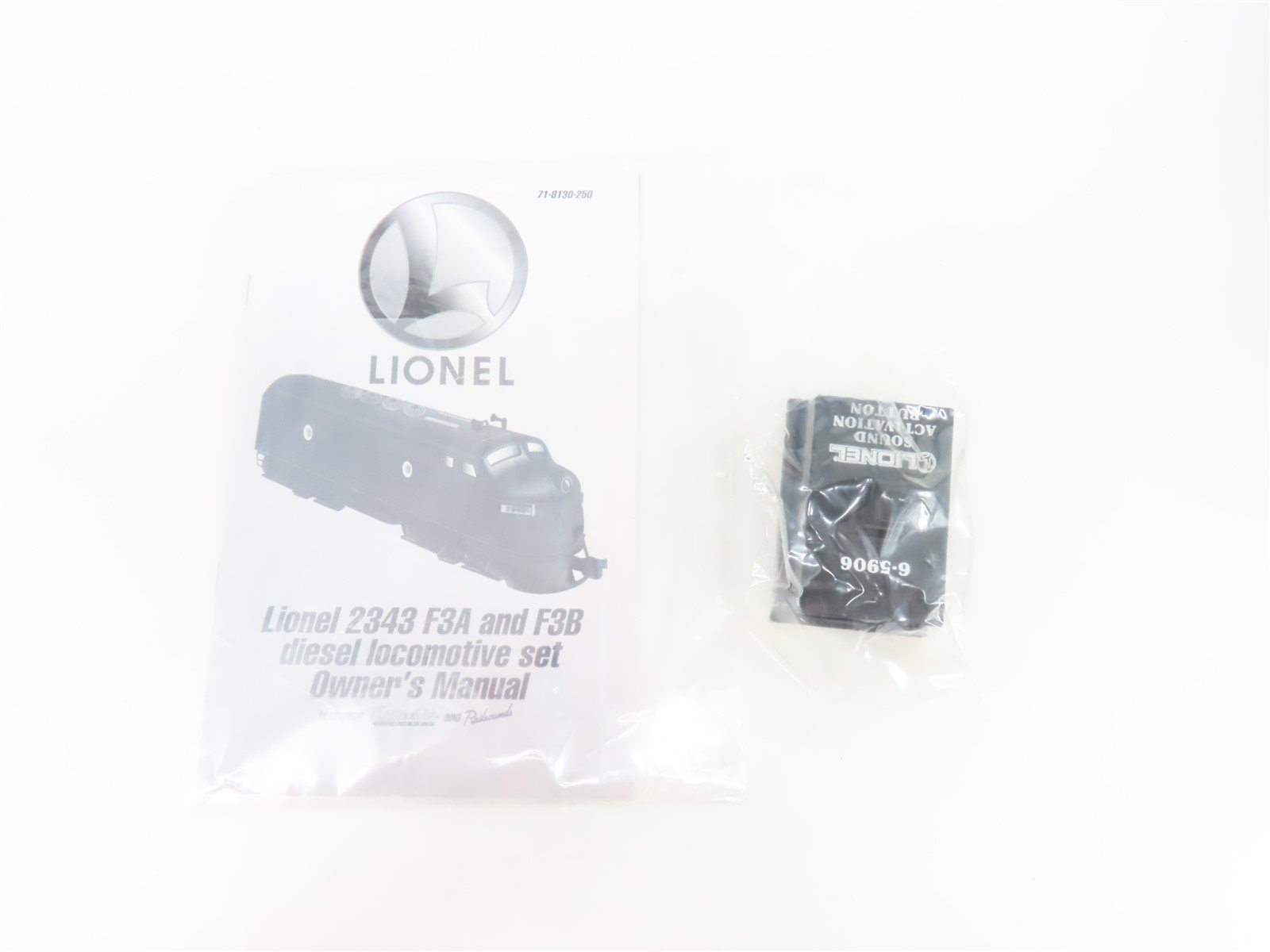 O Gauge 3-Rail Lionel 6-18129 ATSF Santa Fe F3 A/B Diesel Locomotive Set