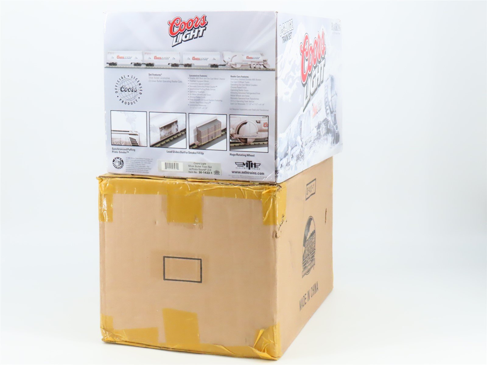 O Gauge 3-Rail MTH 30-1433-1 Coors Light 