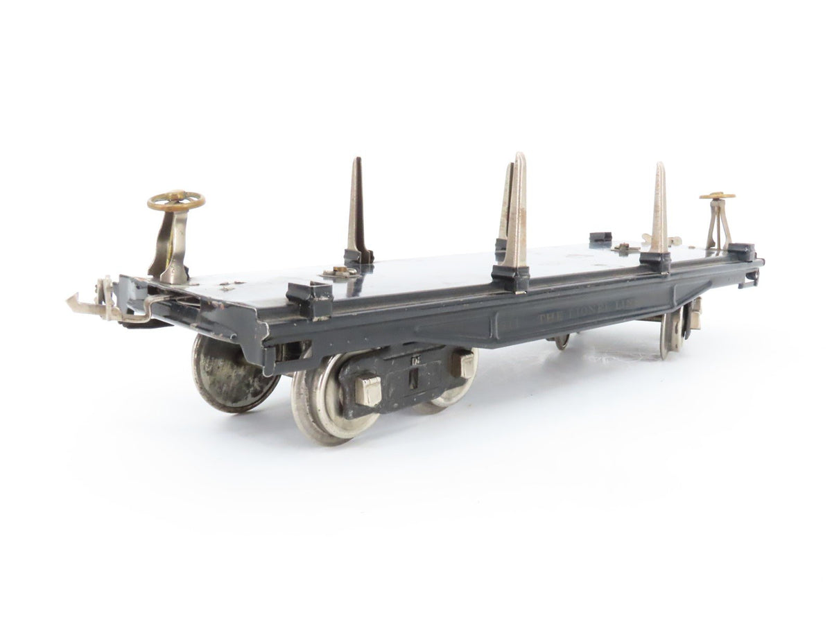 Standard Gauge Lionel Lines Prewar 211 Tinplate Flat Car