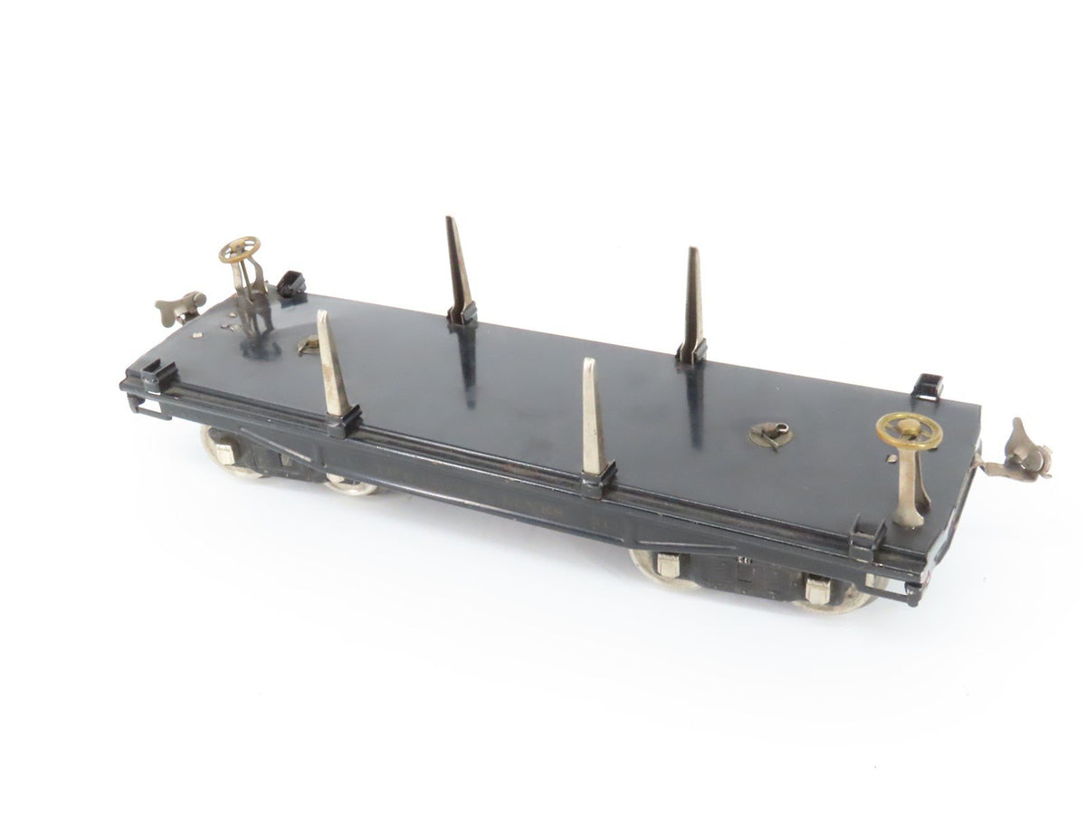 Standard Gauge Lionel Lines Prewar 211 Tinplate Flat Car