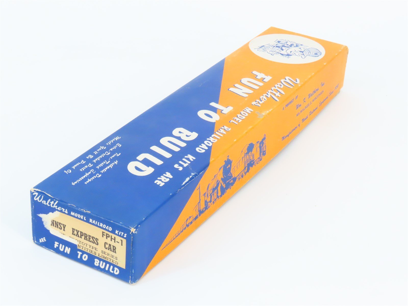 HO Scale Walthers Kit FPH-1 PRR Pennsylvania Railroad Express Passenger Car