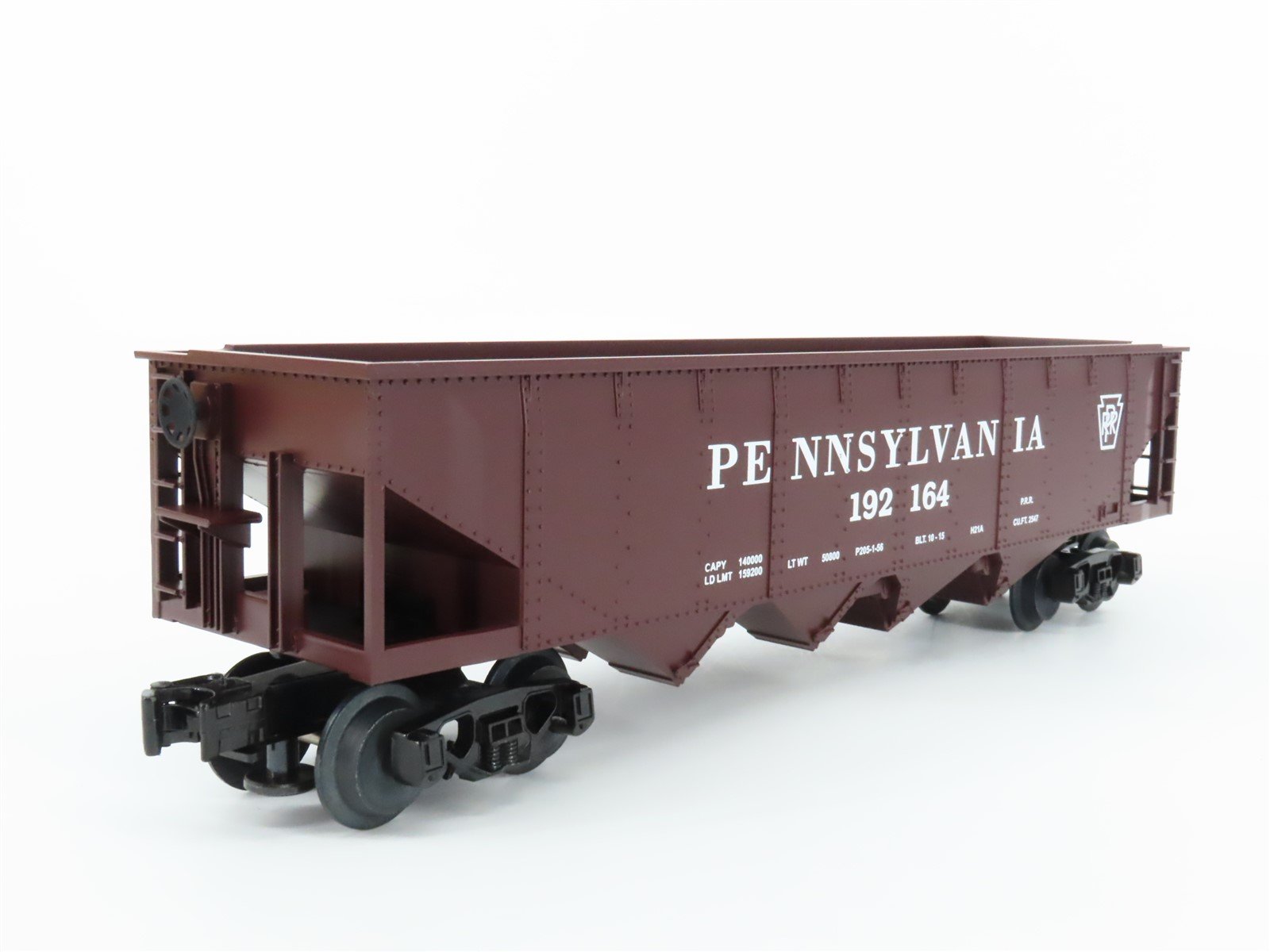 O Gauge 3-Rail MTH Rail King 30-7508 PRR Pennsylvania Semi-Scale Hopper #192164