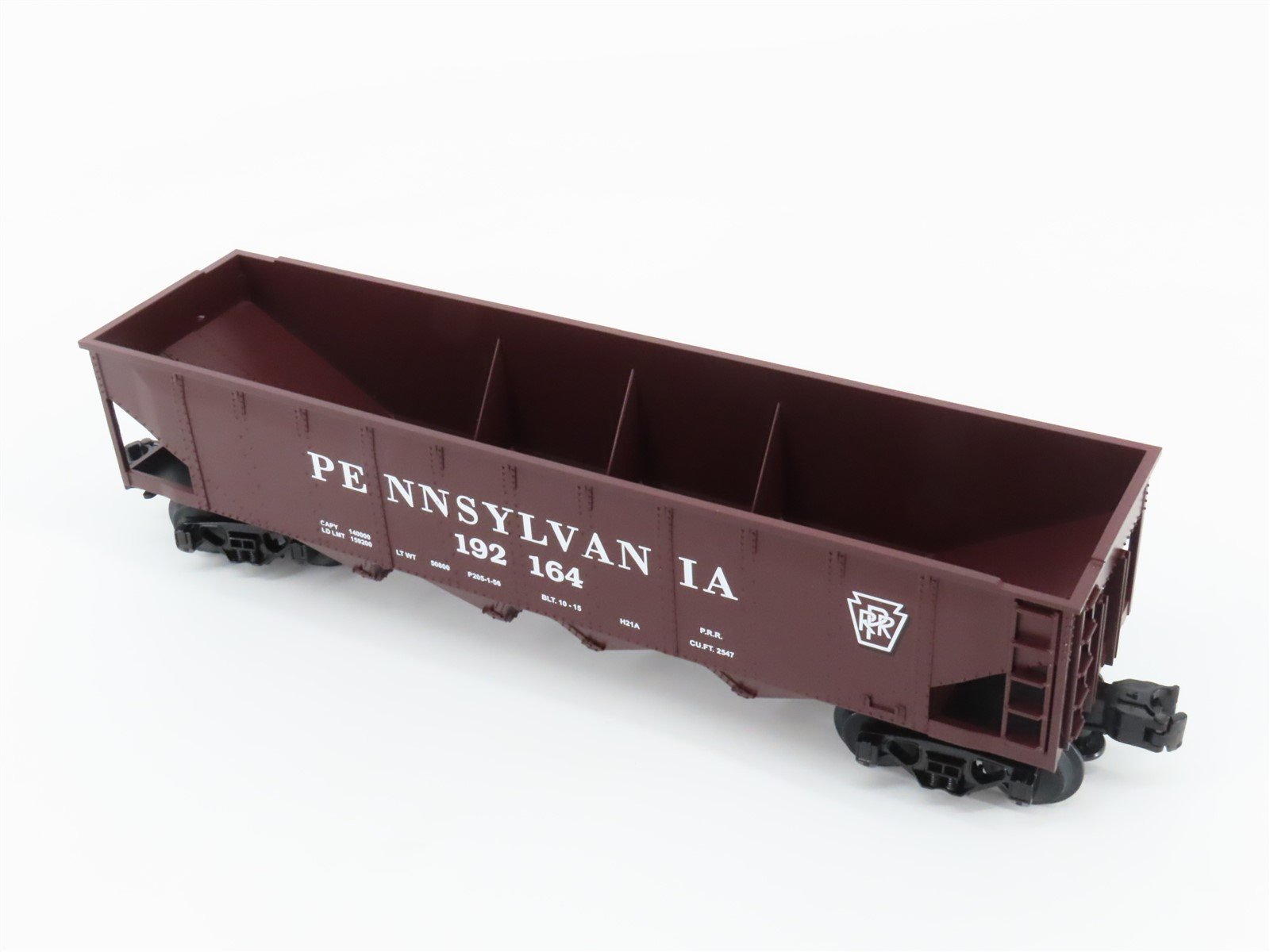 O Gauge 3-Rail MTH Rail King 30-7508 PRR Pennsylvania Semi-Scale Hopper #192164