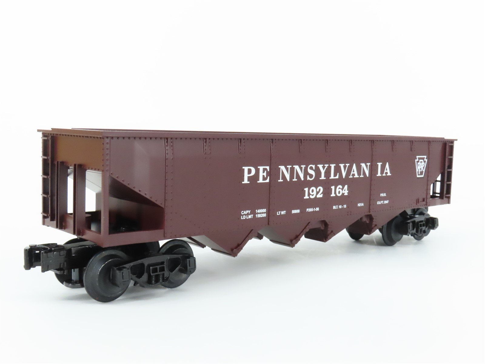 O Gauge 3-Rail MTH Rail King 30-7508 PRR Pennsylvania Semi-Scale Hopper #192164