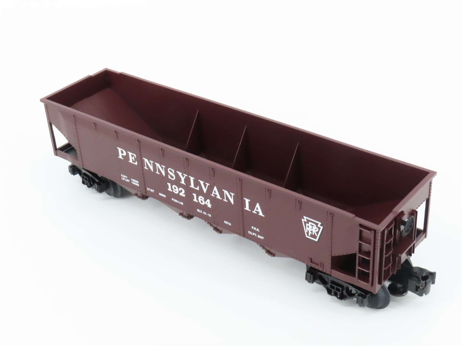 O Gauge 3-Rail MTH Rail King 30-7508 PRR Pennsylvania Semi-Scale Hopper #192164