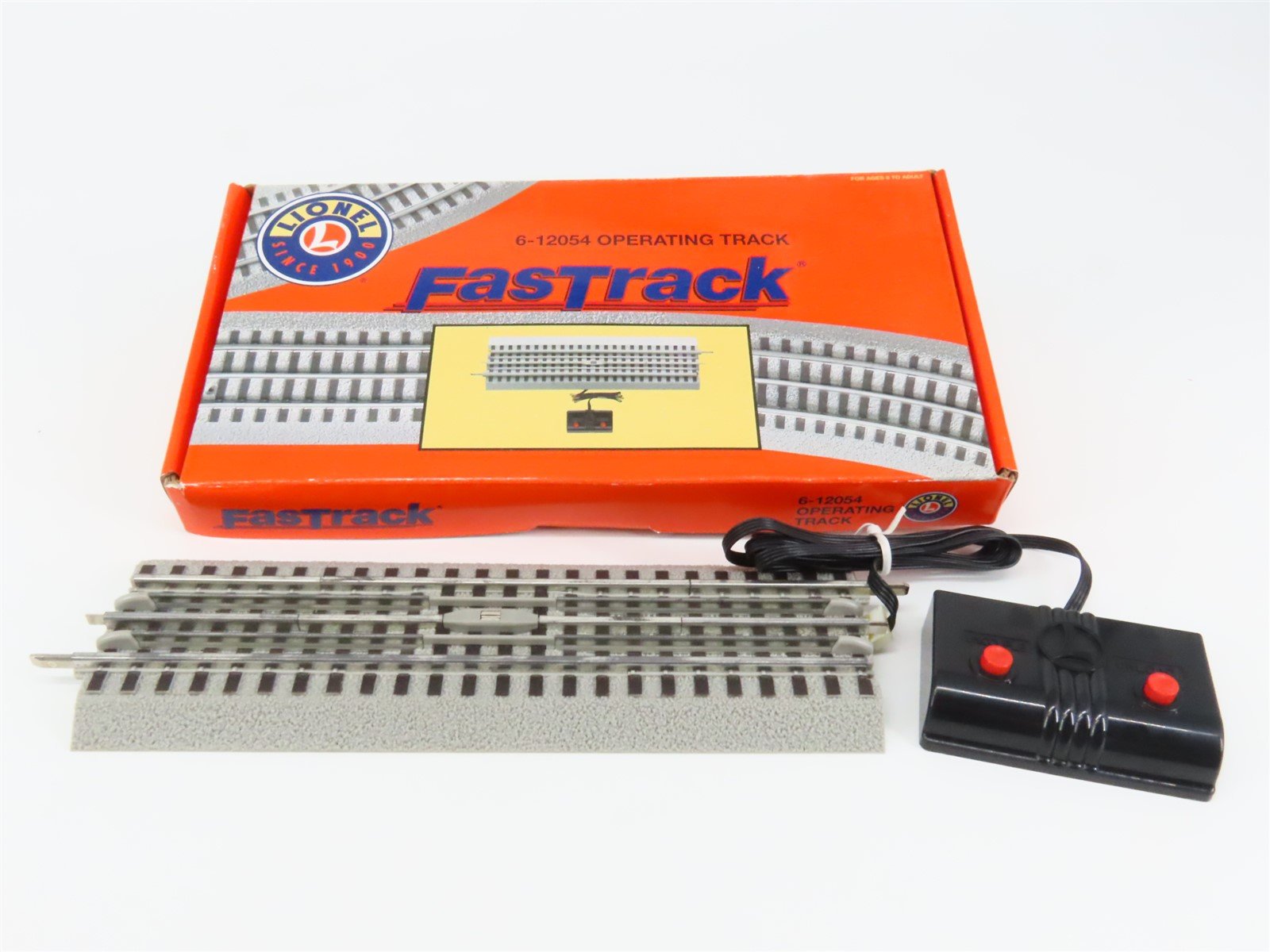 O Gauge 3-Rail Lionel 6-12054 Fastrack Operating Track Section