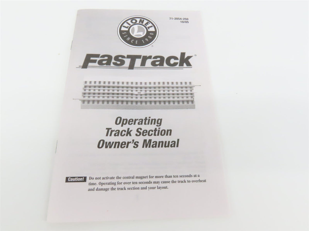 O Gauge 3-Rail Lionel 6-12054 Fastrack Operating Track Section