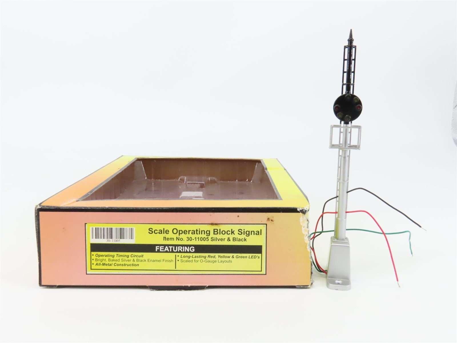 O Scale MTH Rail King 30-11005 Operating Block Signal