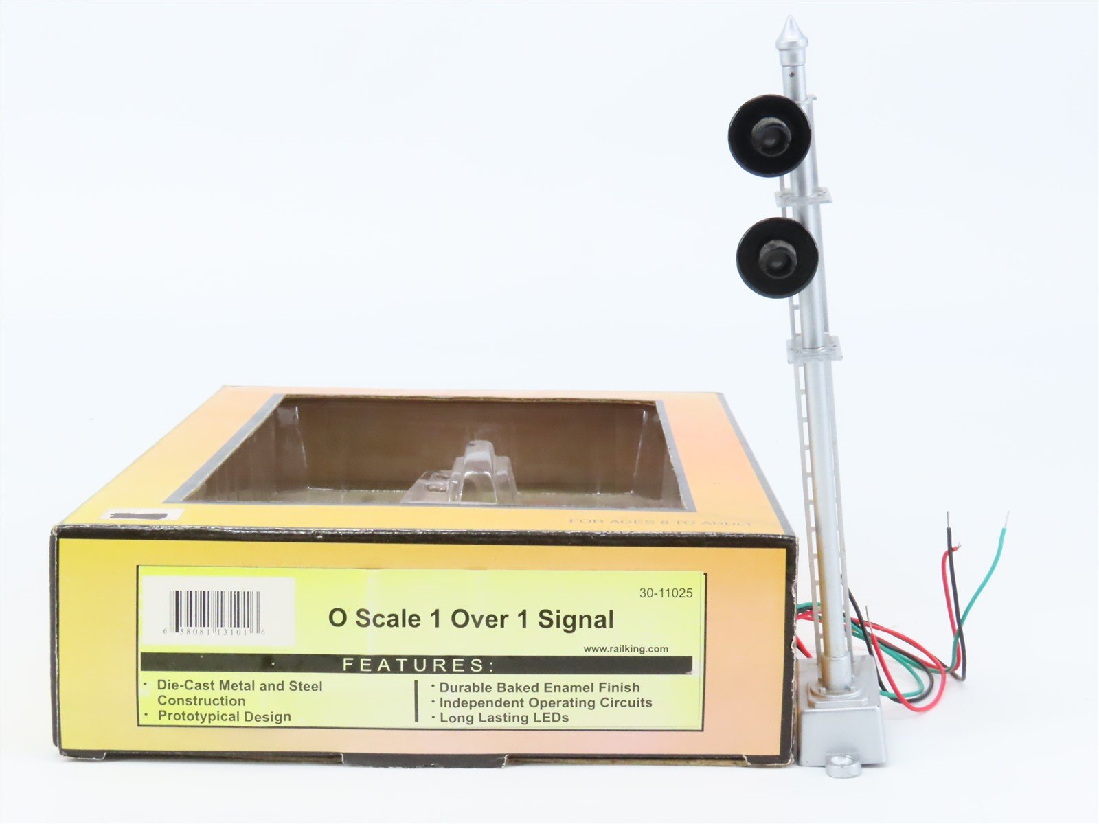 O Scale MTH Rail King 30-11025 1 Over 1 Signal