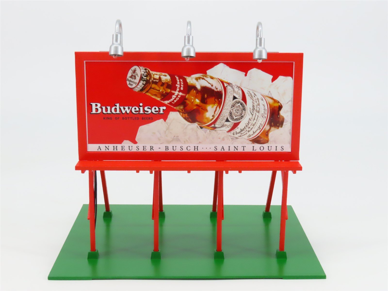 O Gauge MTH Rail King 30-90208 Anheuser Busch Lighted Billboard
