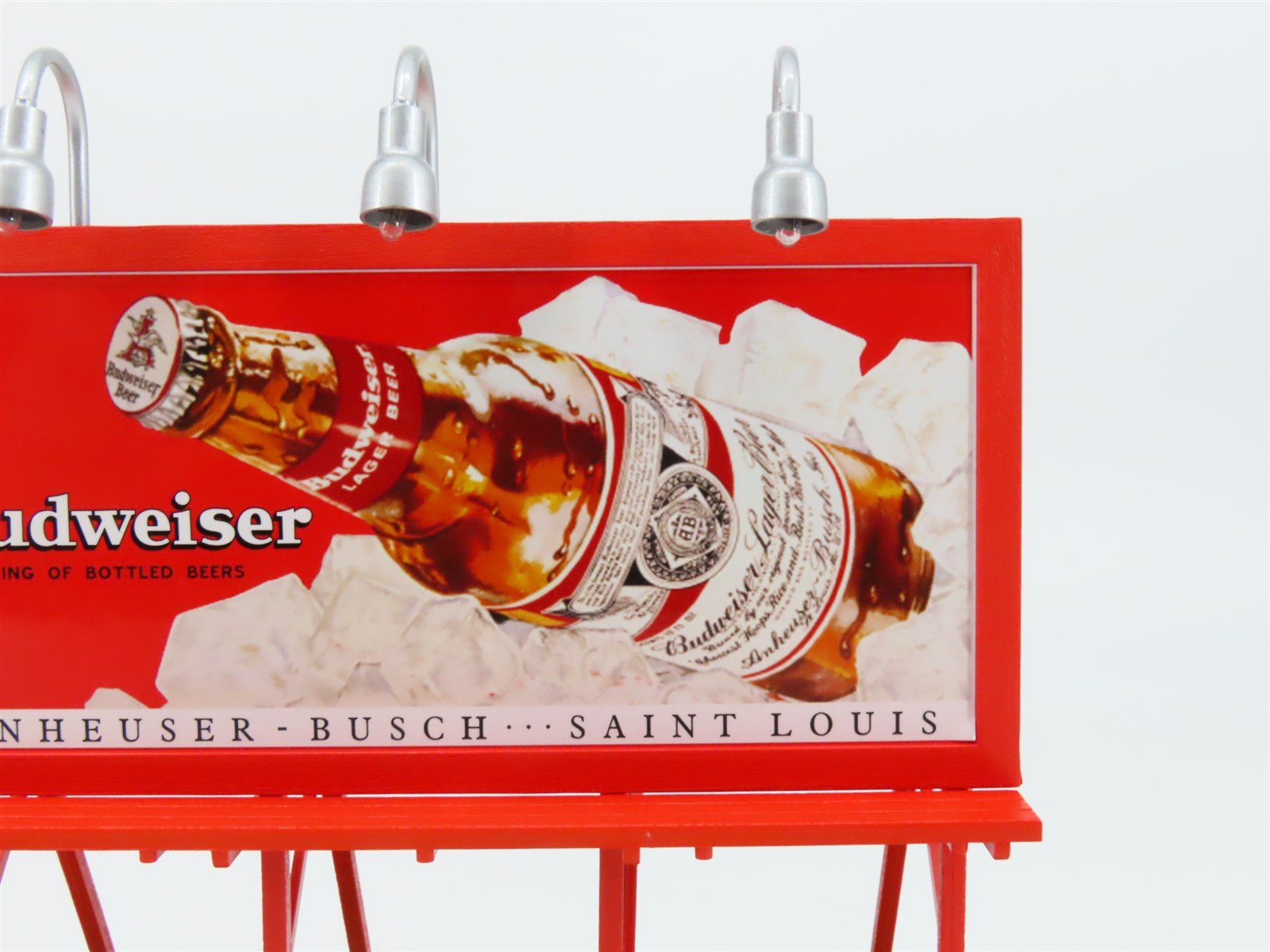O Gauge MTH Rail King 30-90208 Anheuser Busch Lighted Billboard