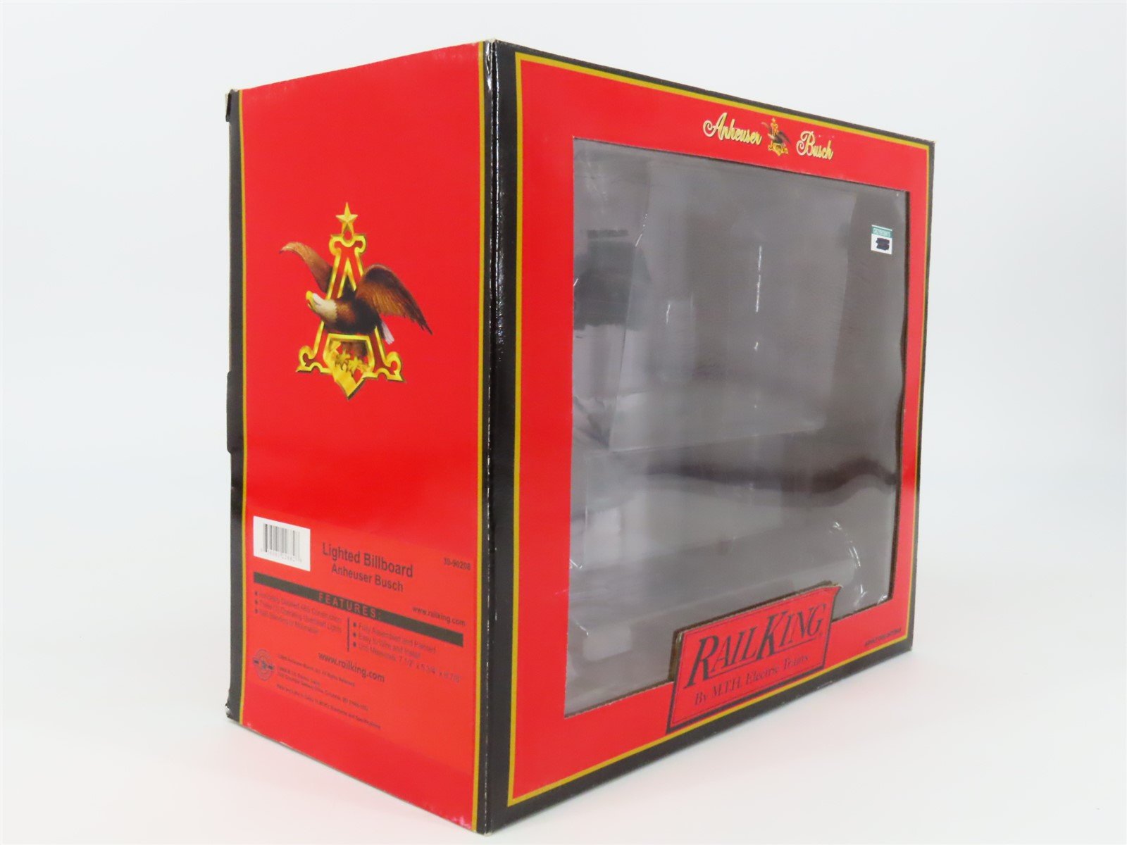 O Gauge MTH Rail King 30-90208 Anheuser Busch Lighted Billboard