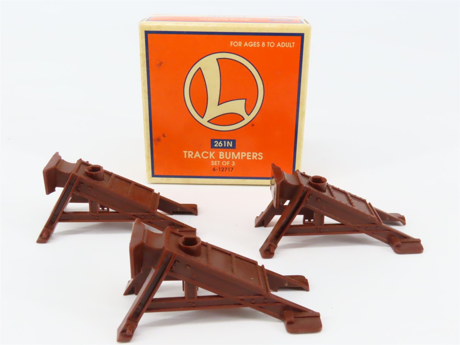 O Gauge Lionel 6-12717 Set of 3 Track Bumpers