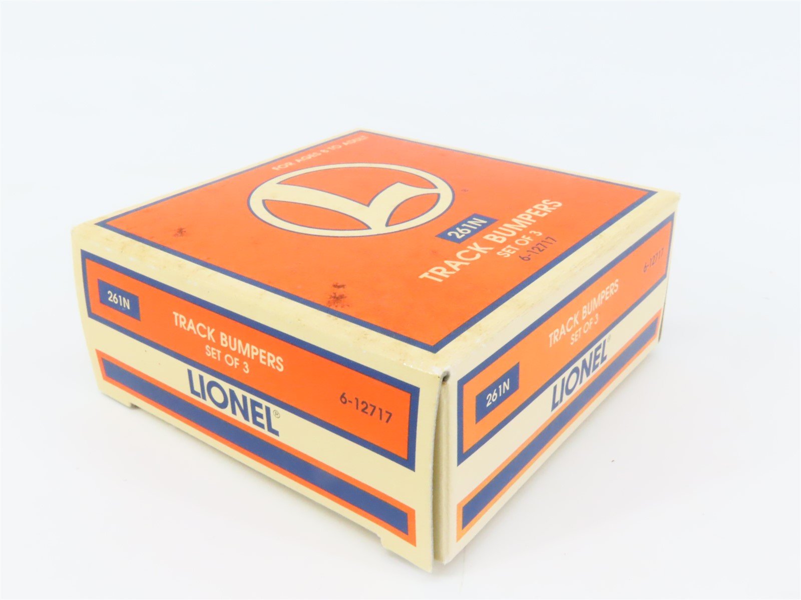 O Gauge Lionel 6-12717 Set of 3 Track Bumpers