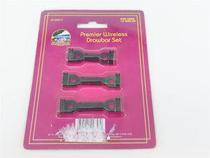 O Gauge MTH 20-89011 Premier Wireless Drawbar 3-Pack
