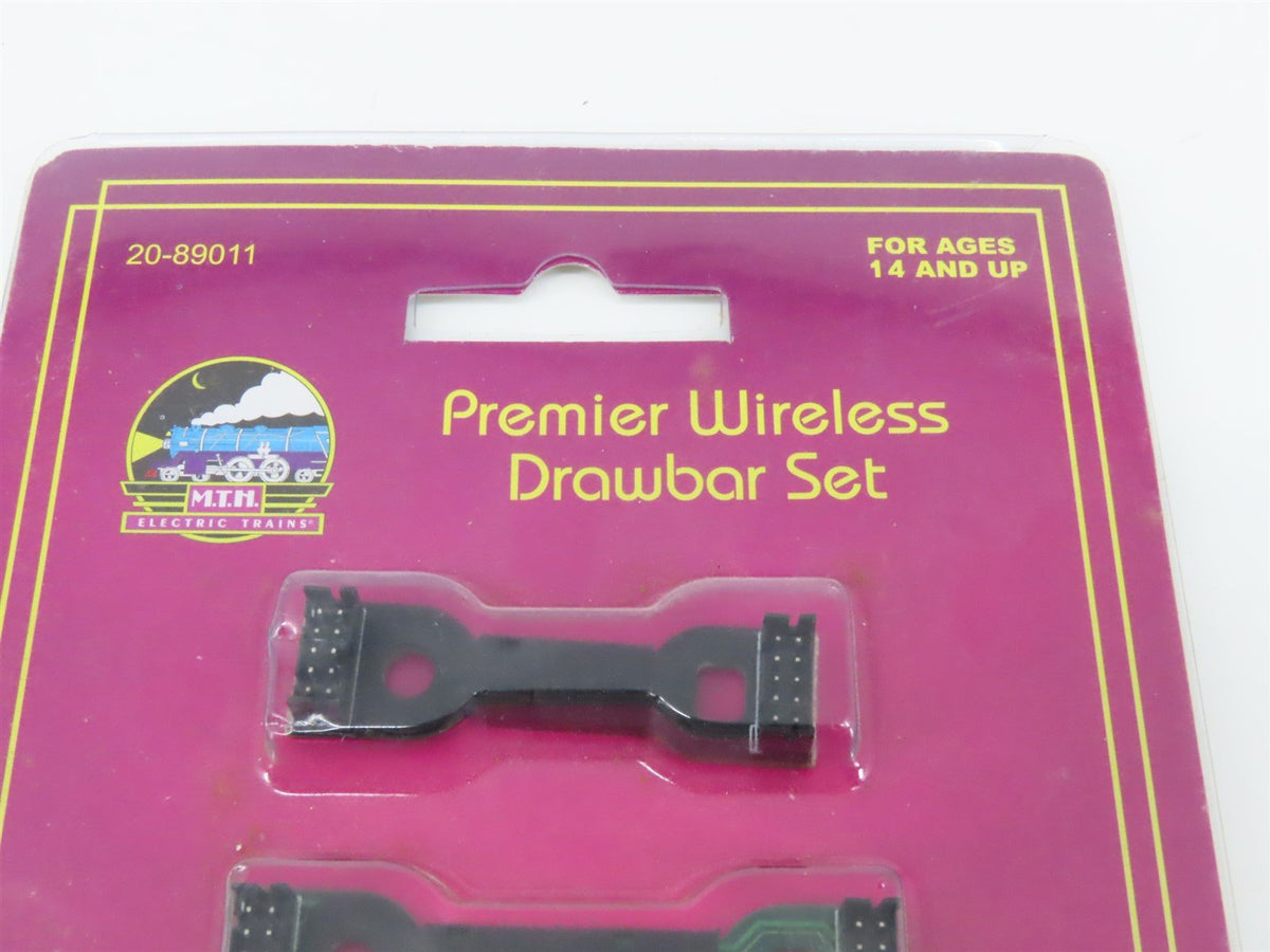 O Gauge MTH 20-89011 Premier Wireless Drawbar 3-Pack