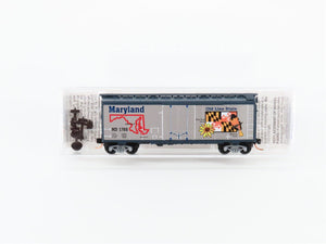 N Scale Micro-Trains MTL 21377 MD Maryland State 40' Plug Door Box Car #1788