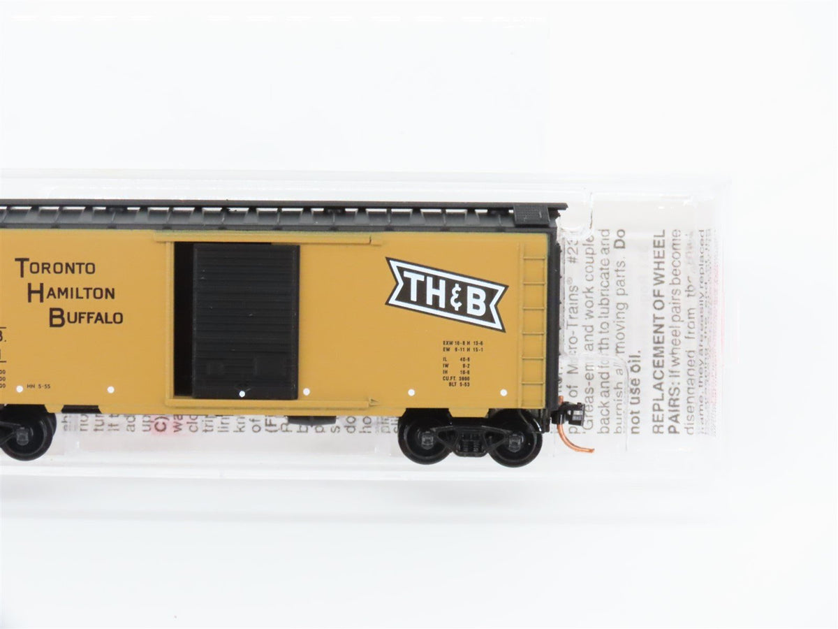 N Scale Micro-Trains MTL 20036 THB Toronto Hamilton Buffalo 40&#39; Box Car #3571