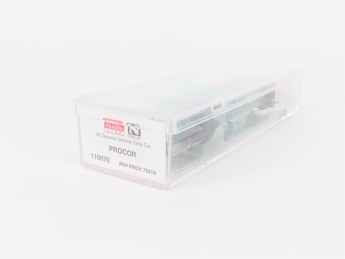N Scale Micro-Trains MTL 110070 PORX Procor 56&#39; General Service Tank Car #75219