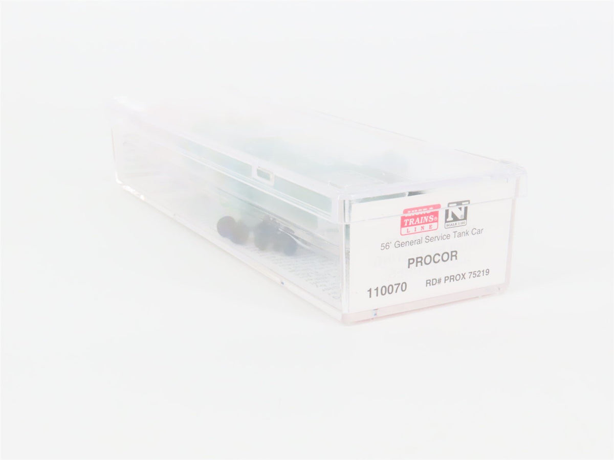 N Scale Micro-Trains MTL 110070 PORX Procor 56&#39; General Service Tank Car #75219