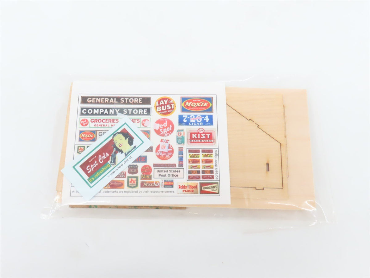 HO 1/87 Scale Blair Line Kit #180 Blairstown General Store