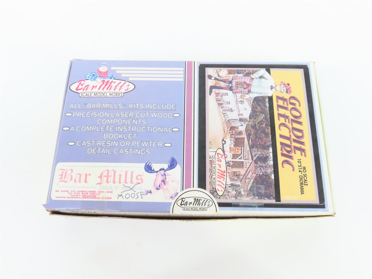 HO 1/87 Scale Bar Mills Building Kit Goldie Electric