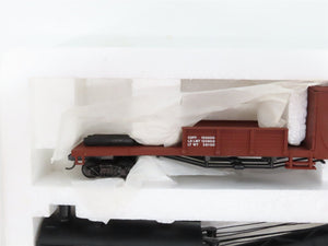 HO Scale Bachmann 46213 EL Erie Lackawanna Crane Car & Boom Tender Set of 2