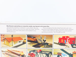 HO Scale Bachmann 46213 EL Erie Lackawanna Crane Car & Boom Tender Set of 2