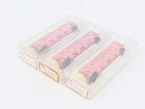 N Scale Con-Cor 0001-000246 RRAX/NAHX/PLCX 4-Bay Hopper 3-Pack - Sealed