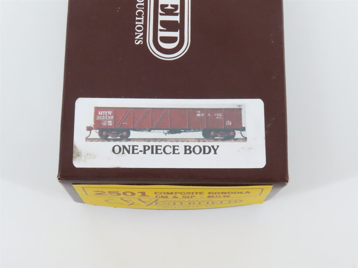 HO Scale Westerfield Golden Age Line Kit 2501 CM&amp;StP MILW Composite Gondola