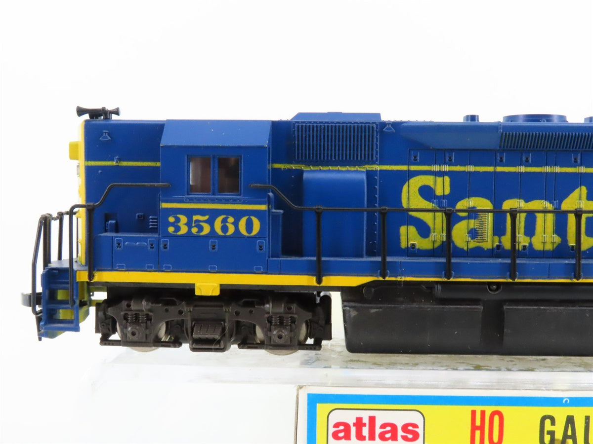 HO Scale Atlas 7021 ATSF Santa Fe GP38 High Hood Diesel Locomotive #3560