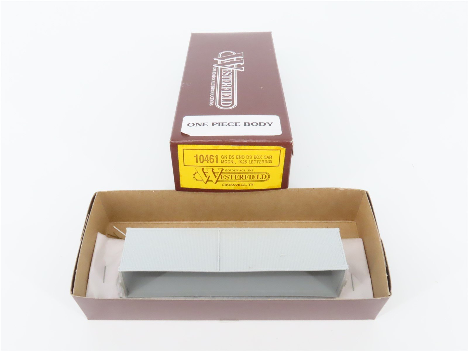 HO Scale Westerfield Golden Age Line Kit 10461 GN Great Northern Box Car