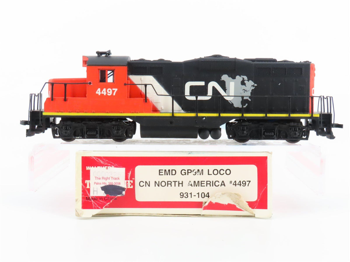 HO Scale Walthers Trainline 931-104 CN Canadian National GP9M Diesel Loco #4497