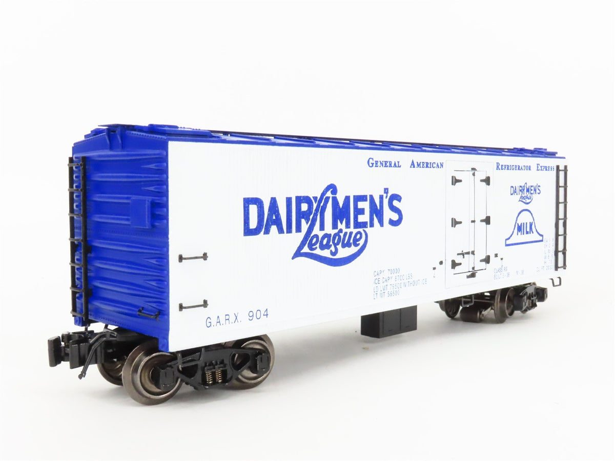 O Gauge 3-Rail K-Line K703-8011 GARX Dairymen&#39;s League Operating Milk Car #904