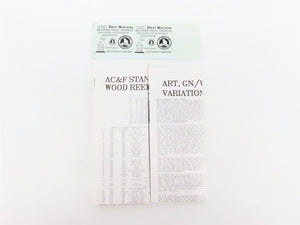 HO Scale Westerfield Golden Age Line Kit 6002 WFEX/GN AC&F 40' Reefer