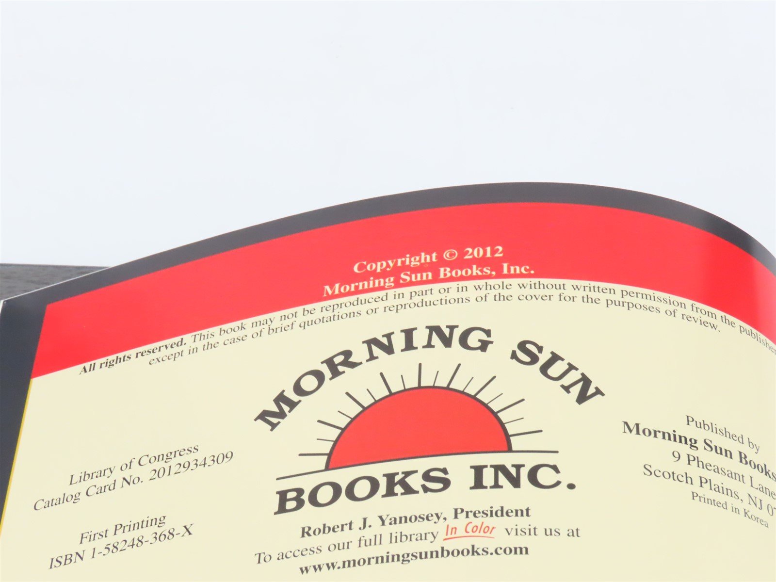 Morning Sun New York Central Trackside Big Apple To Buffalo by AH Roberts ©2012