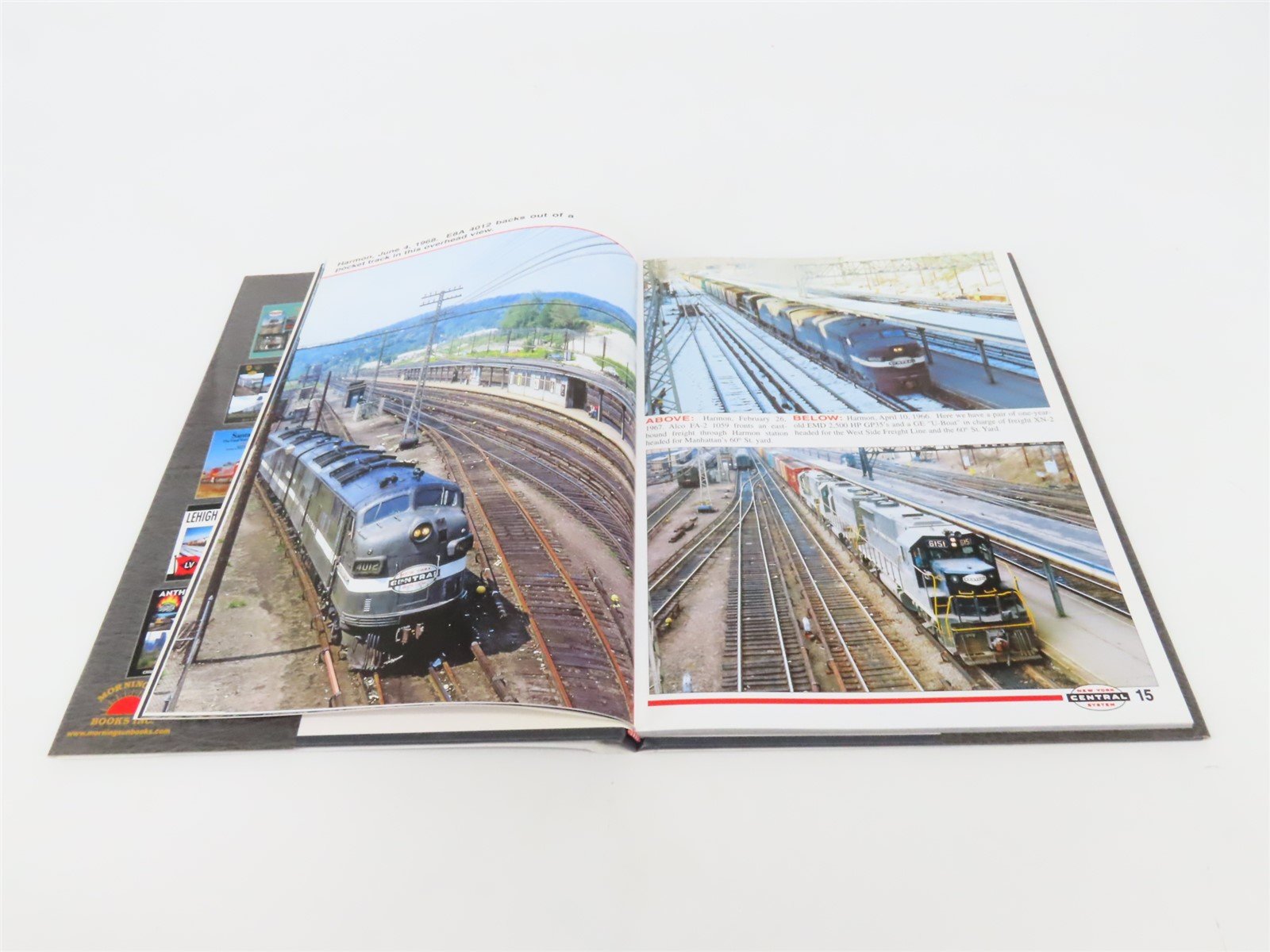 Morning Sun New York Central Trackside Big Apple To Buffalo by AH Roberts ©2012