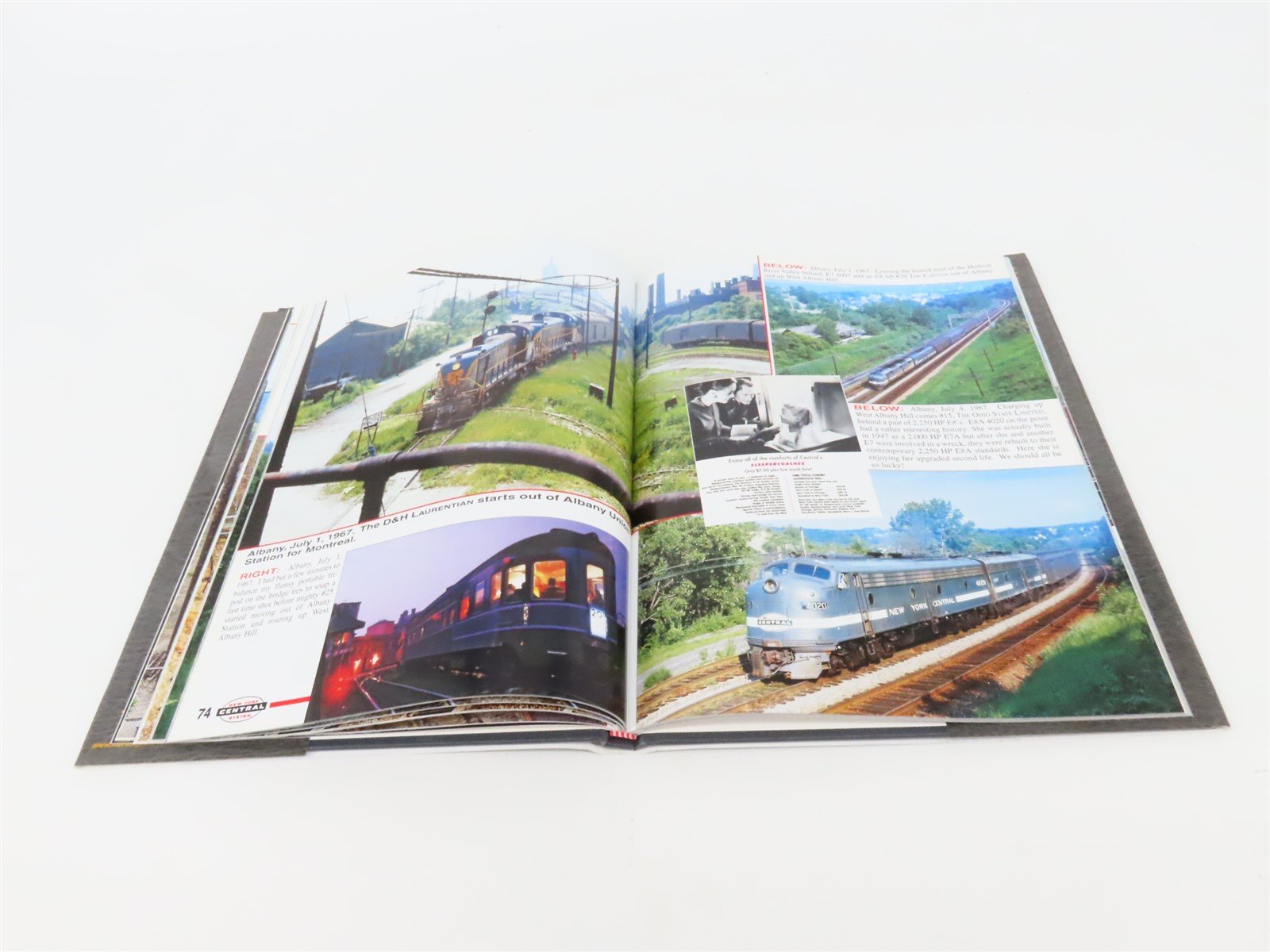 Morning Sun New York Central Trackside Big Apple To Buffalo by AH Roberts ©2012