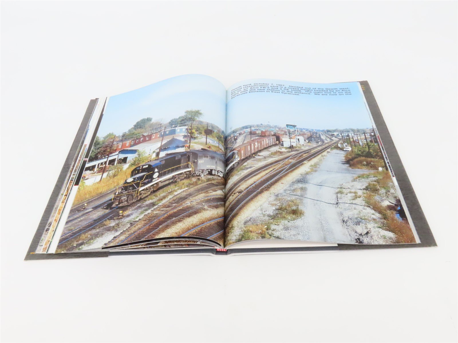 Morning Sun New York Central Trackside Big Apple To Buffalo by AH Roberts ©2012