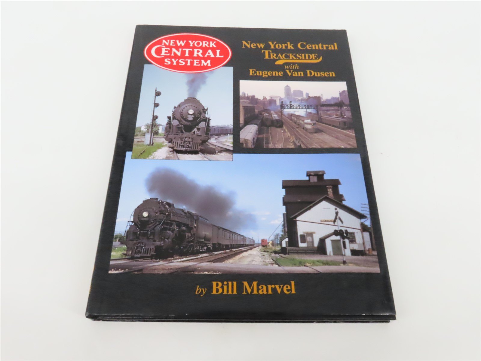 Morning Sun New York Central Trackside w/ Eugene Van Dusen by Bill Marvel ©1997