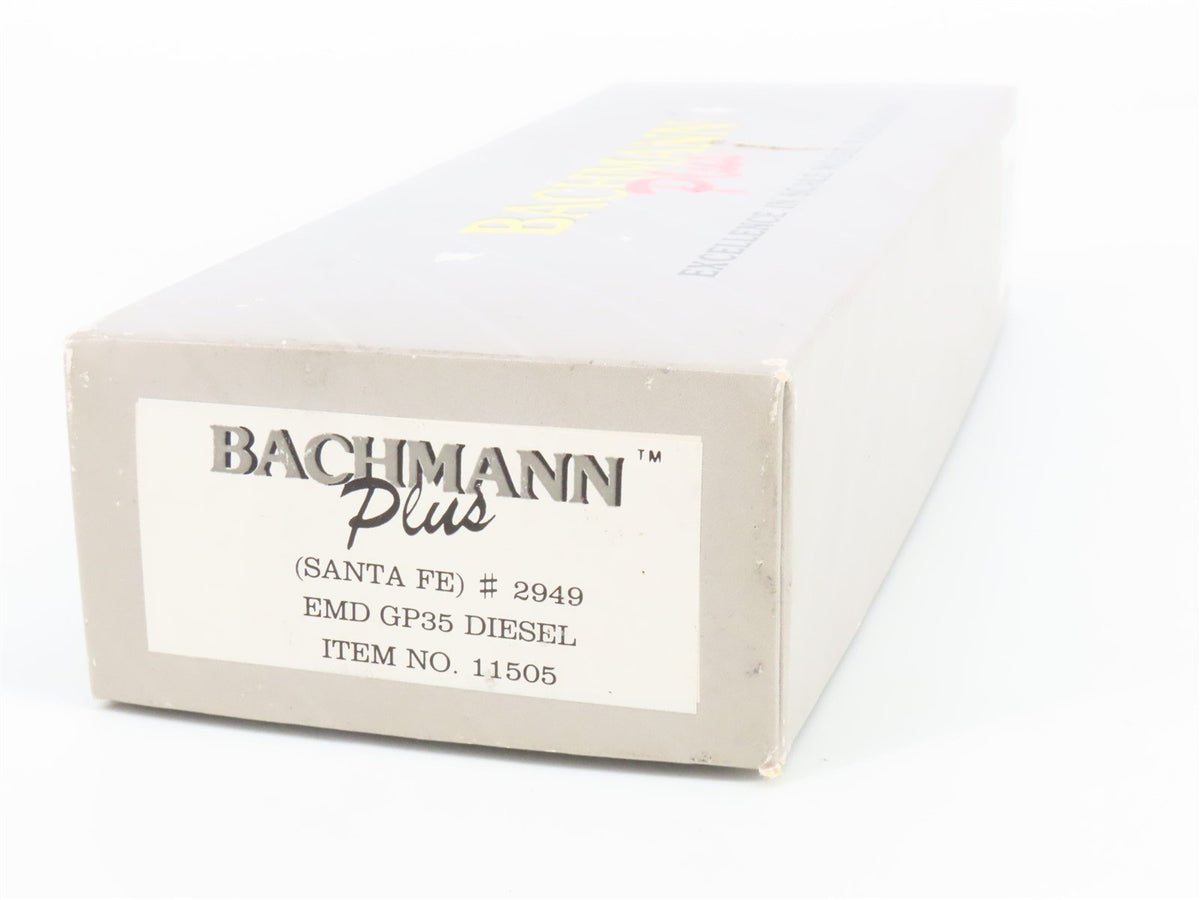 HO Scale Bachmann 11505 ATSF Santa Fe GP35 Diesel Locomotive #2949