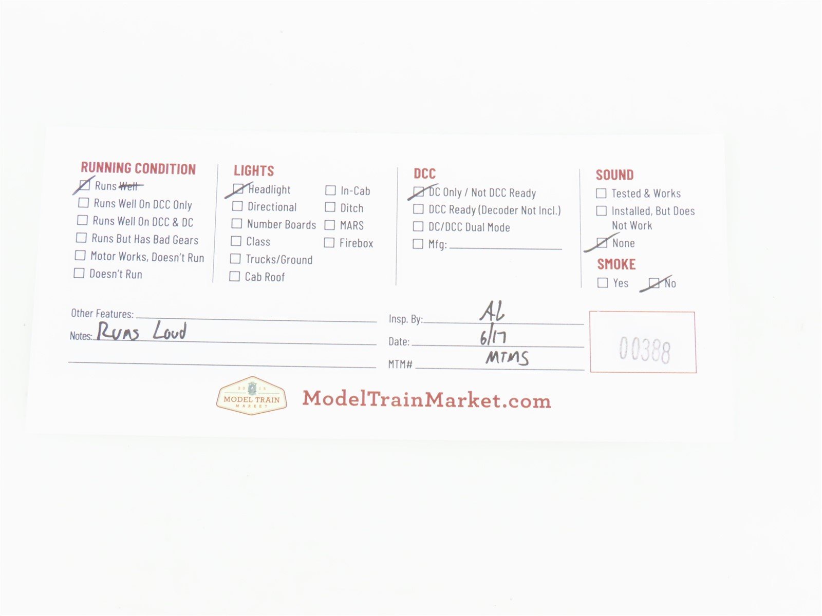 HO Scale Bachmann 11511 PRR Pennsylvania GP35 Diesel Locomotive #2320