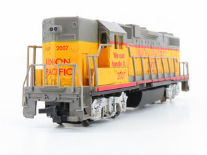 HO Scale Life-Like 8075 UP Union Pacific GP38 High Hood Diesel Locomotive #2007