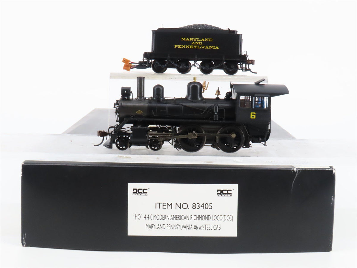 HO Bachmann Spectrum 83405 MPA &quot;Ma &amp; Pa&quot; 4-4-0 Modern Richmond Steam #6 w/ DCC