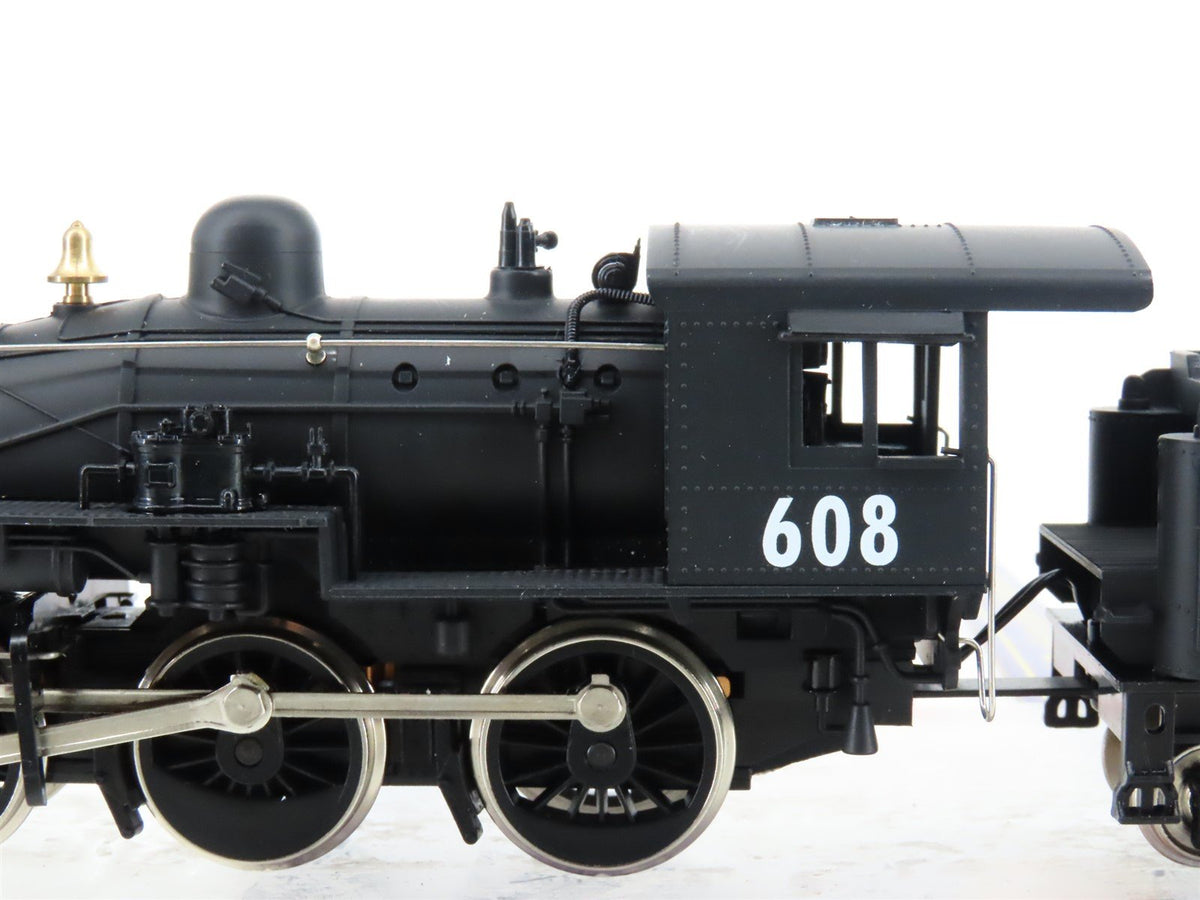 HO Scale IHC/MEHANO Premier M552 CNJ Jersey Central 2-6-0 Mogul Steam #608