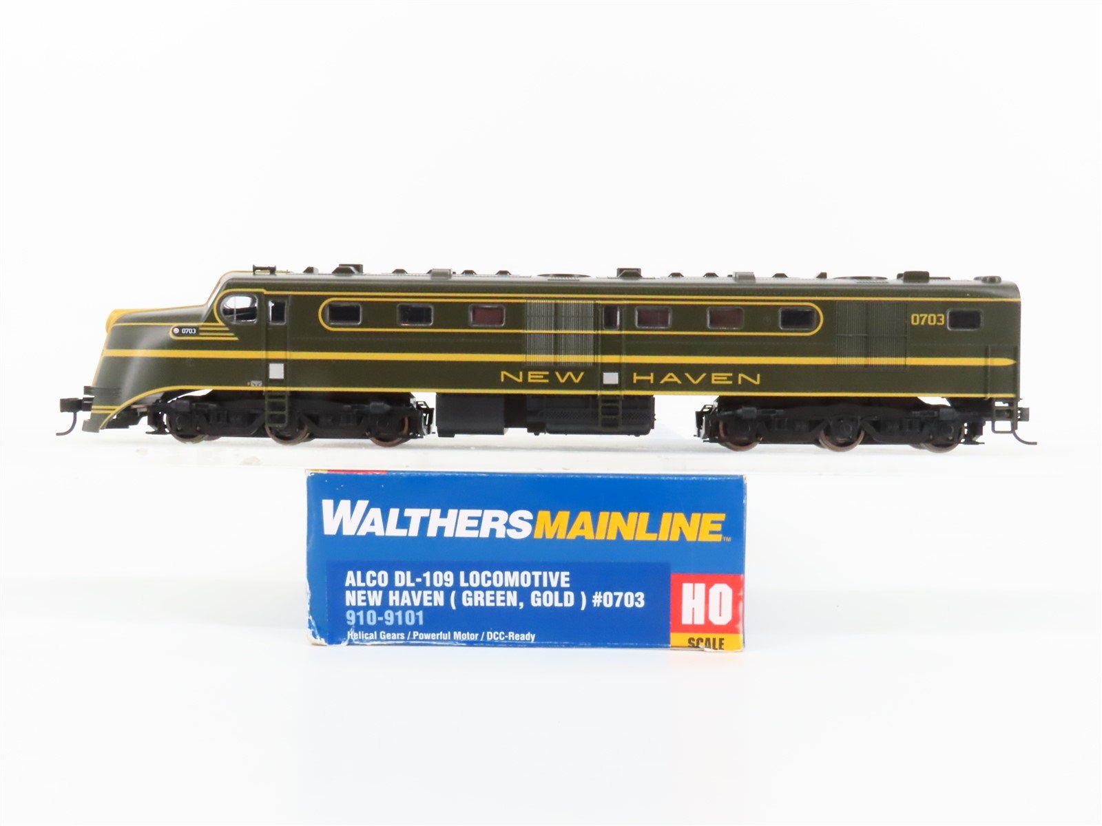 HO Walthers Mainline 910-9101 NH New Haven ALCO DL-109 Diesel #0703 - DCC Ready