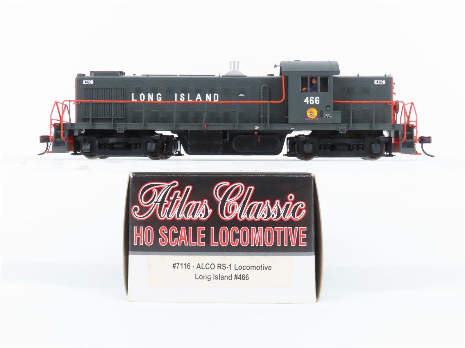 HO Scale Atlas Classic 7116 LI Long Island ALCO RS-1 Diesel Locomotive #466