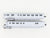 HO Con-Cor 001-8721 CB&Q Burlington Pioneer Zephyr Diesel Streamliner 3-Unit Set