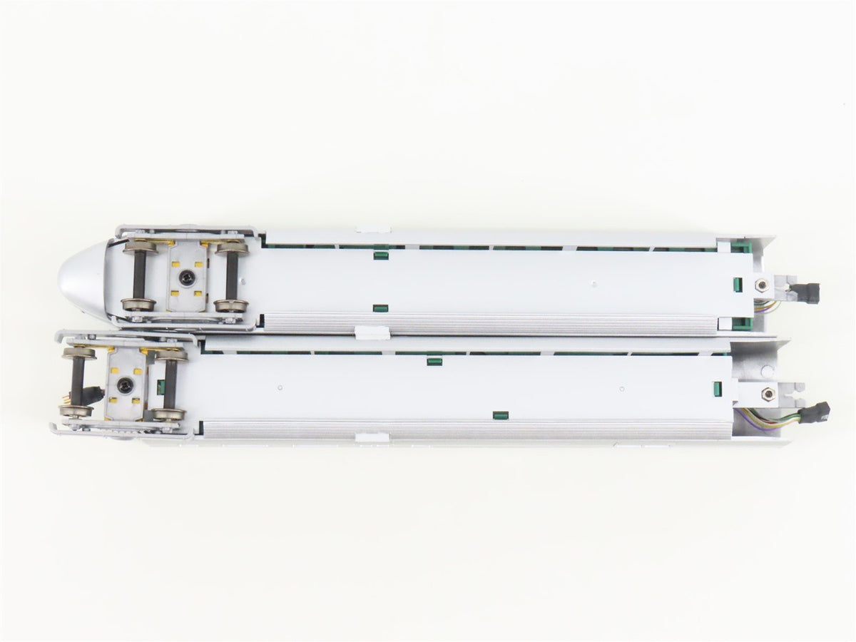 HO Con-Cor 001-8721 CB&amp;Q Burlington Pioneer Zephyr Diesel Streamliner 3-Unit Set