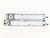 HO Con-Cor 001-8721 CB&Q Burlington Pioneer Zephyr Diesel Streamliner 3-Unit Set